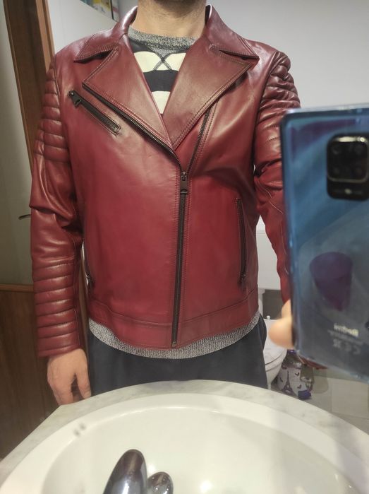 Geaca piele Felix Hardy moto