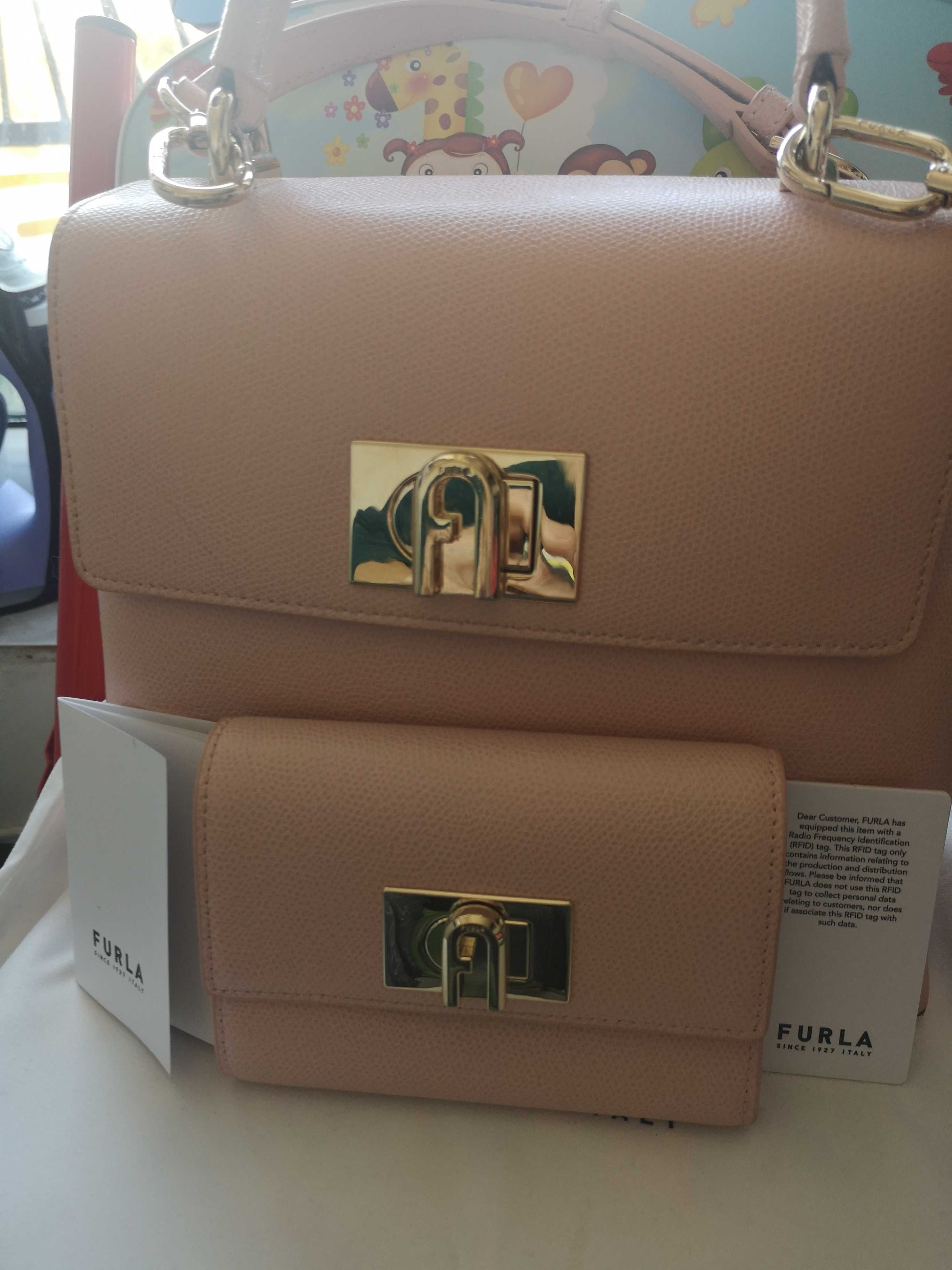 Продавам оригинална чанта Furla