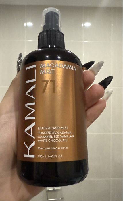 Парфюмированный Мист для тела и волос Mist Kamali Macadamia 71