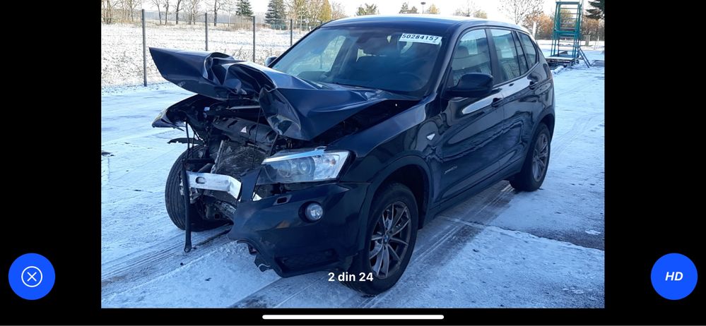 Piese dezmembrari Bmw X3 F25 motor 2.0d xdrive an 2013