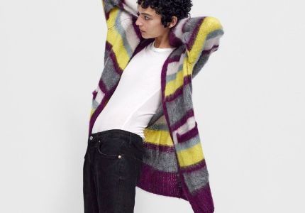 ZARA oversized дълга топла жилетка