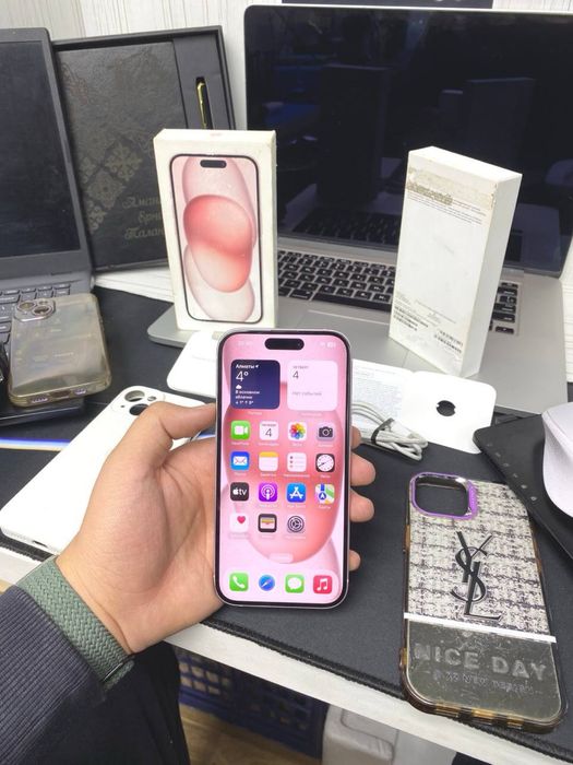 iPhone 15 (128 гб / 87%) / Айфон 15 (128 GB / 87%) Алматы / Iphone 15