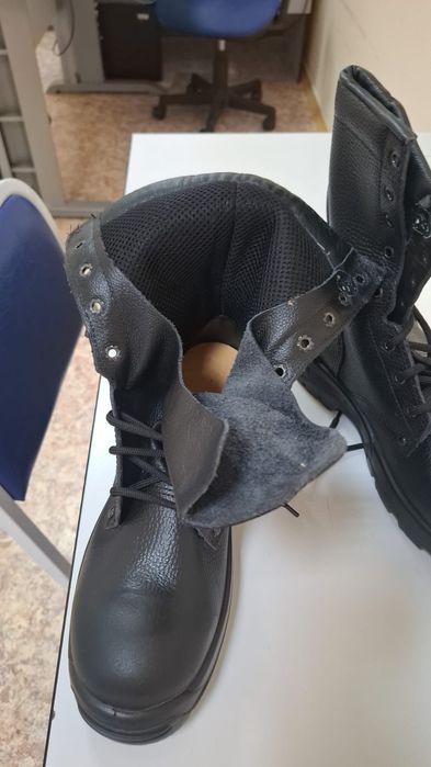 Берцы кожаные летние