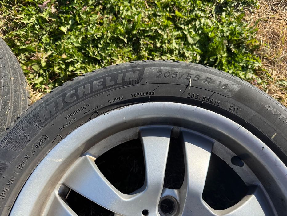 Джанти с летни гуми Michelin 205/55/16