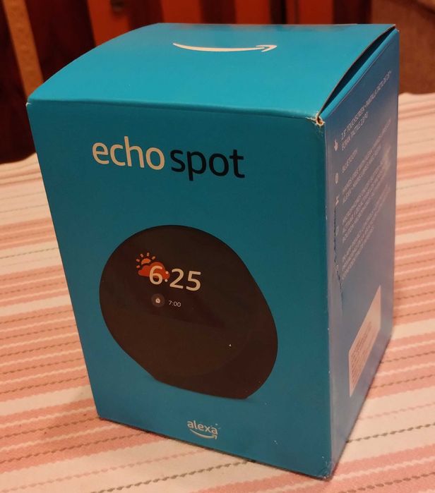 Boxa inteligenta Amazon Echo Spot 2024, noua, sigilata