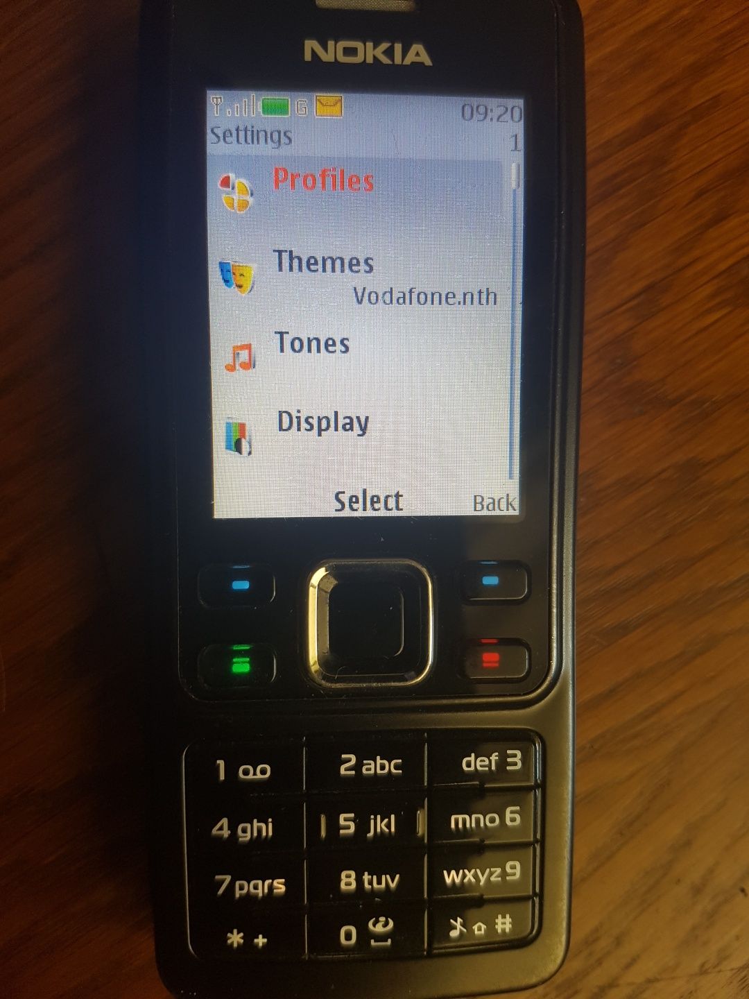 Nokia 6300, liber retea