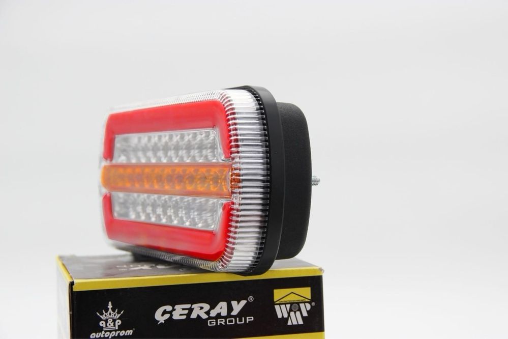 НОВ МОДЕЛ LED Неонови Стопове за платформа ремарке бус 12V LED Стопове