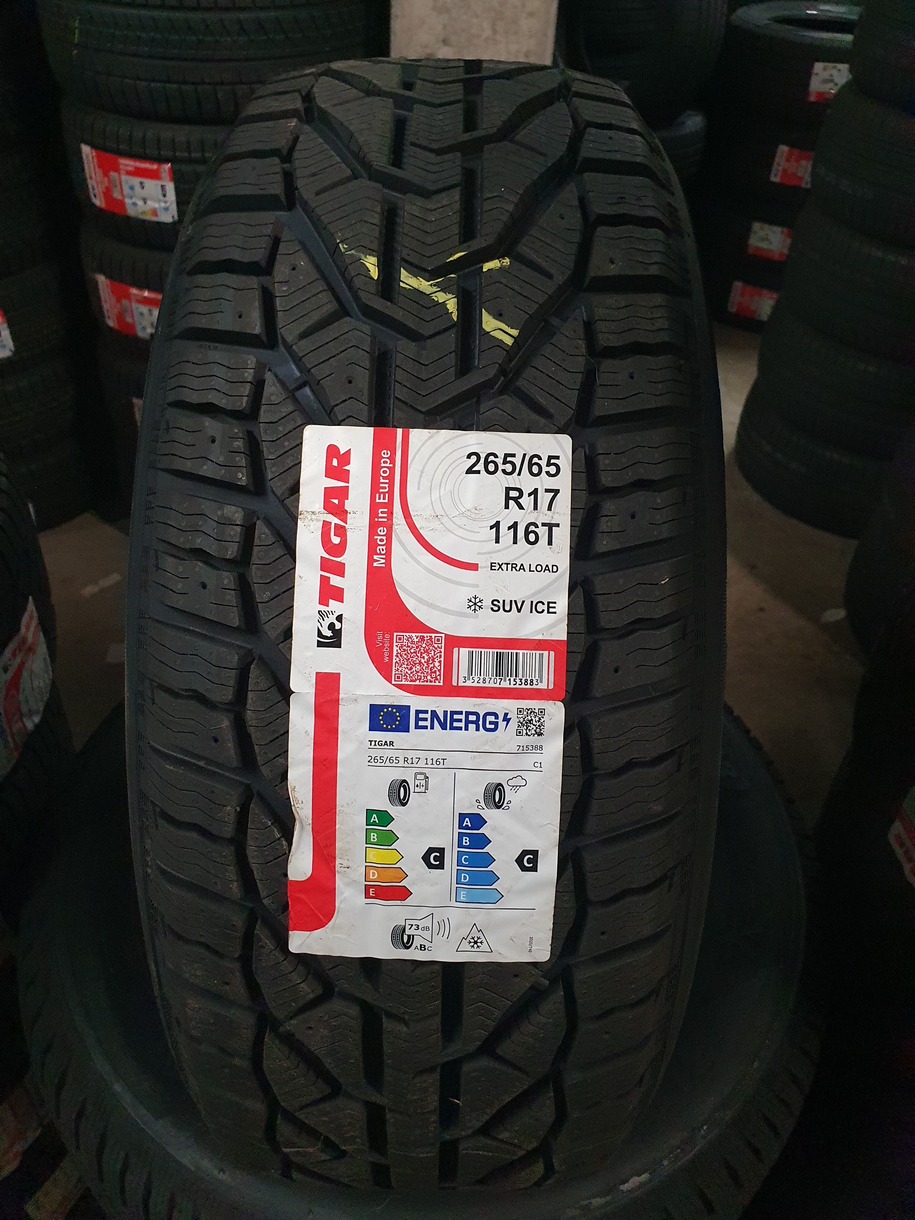 Tigar 265/65r17 116t Xl Tl Suv Ice Tg 3422