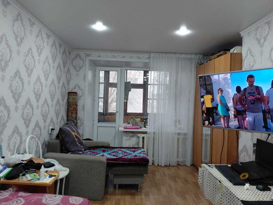 В продаже 1 ком.(малосемейка) 30 кв.м. 2/5 с ремонтом р-он ДАУЛЕТ.