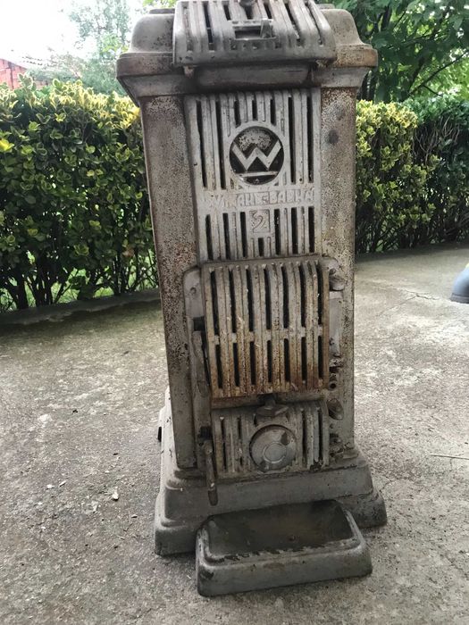 Винтидж печка на дърва и въглища Вулкань