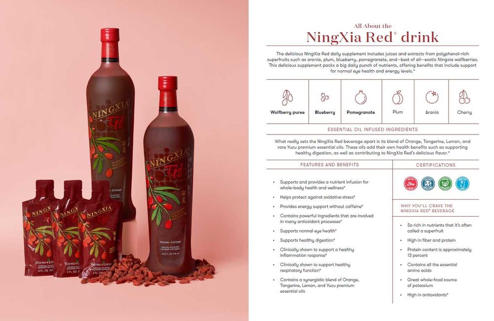 NingXia Red - shot pentru imunitate - Young Living