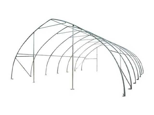 Hala Hale Gotica Profesional - verde 620g/m² PVC IGNIFUG - ak
