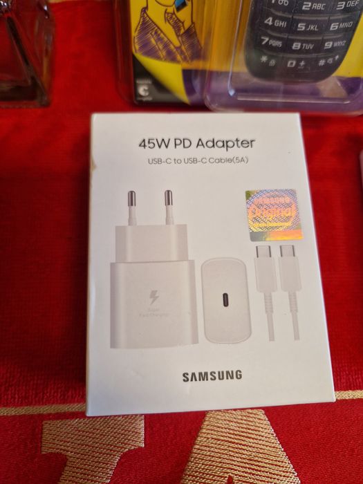 Incarcator Samsung 45W Fast Charge + Cablu USB C 1M