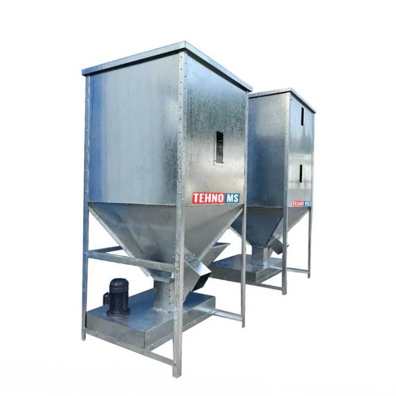 Amestecatoare de furaje capacitate 1200 kg / h cu cantar