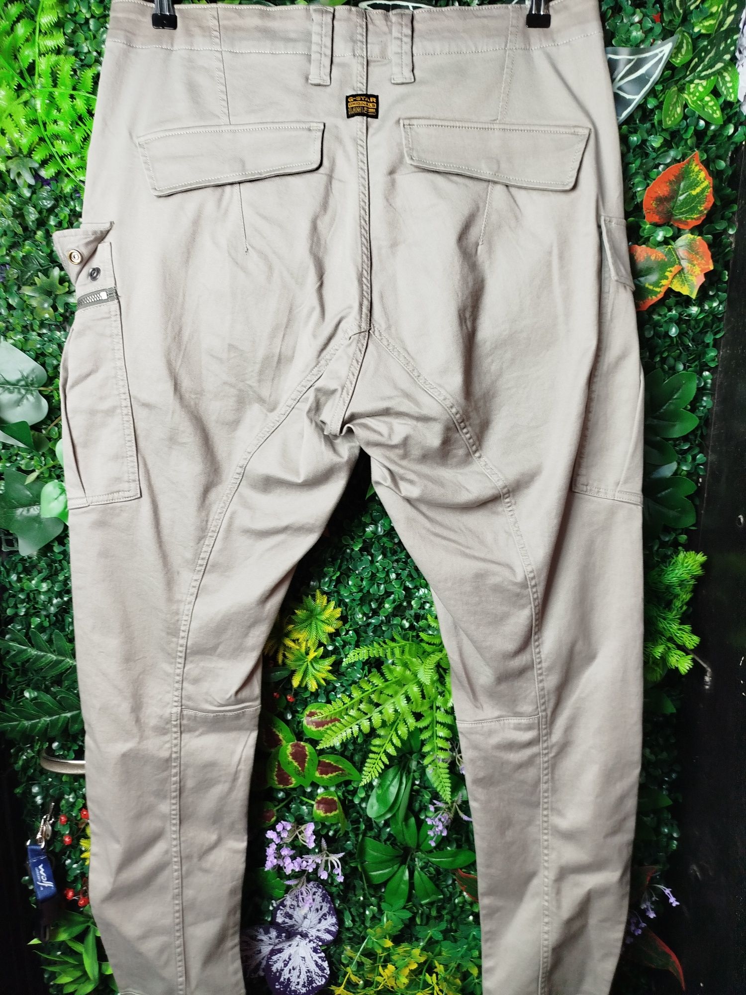 Оригинален карго панталон G-Star Raw Zip 3D Skinny W31 W32 W35 W36 нов