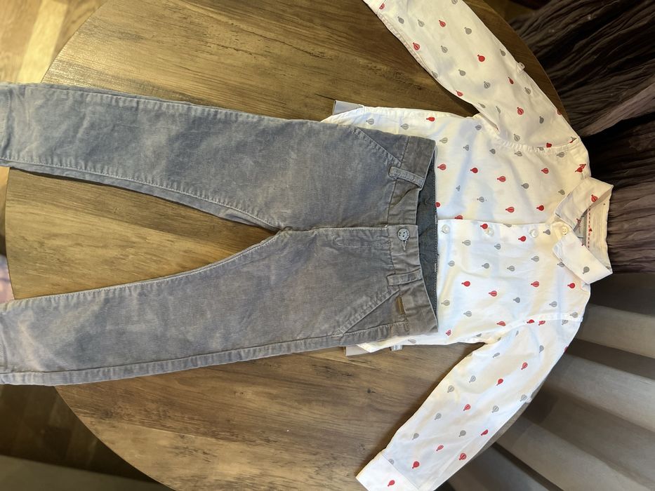 Детски комплект риза и джинсов панталон Boboli -3 години