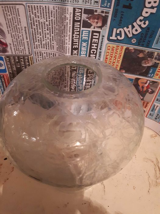 стълена чашка за абажур