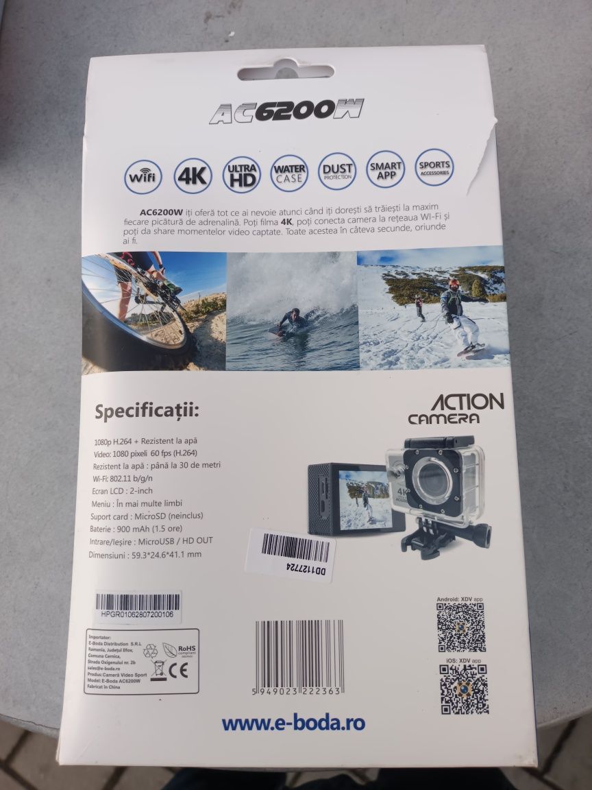 Action Camera Eboda 4k