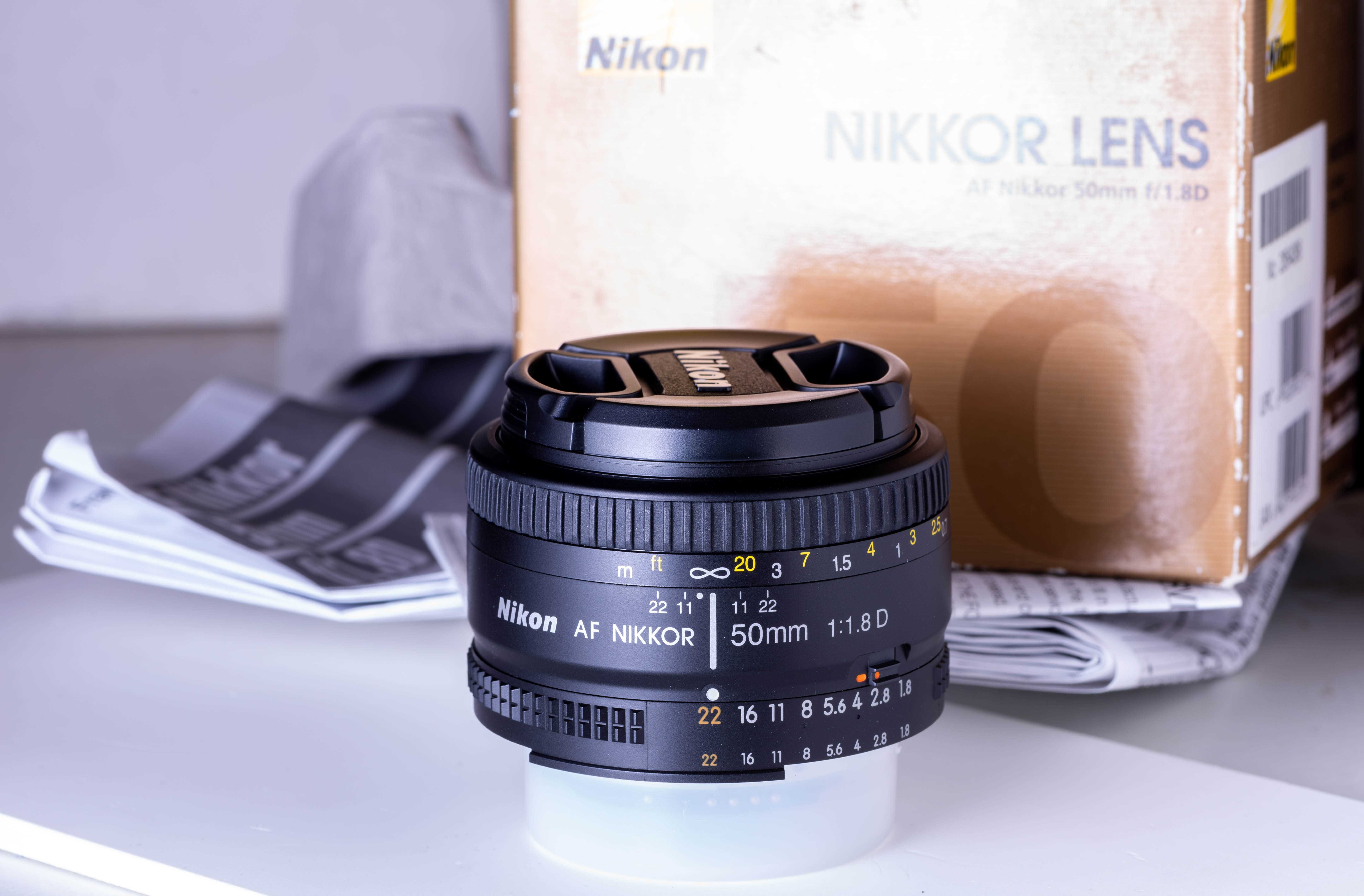 Объектив Nikon 50mm 1:1.8D AF Nikkor (MKIII)