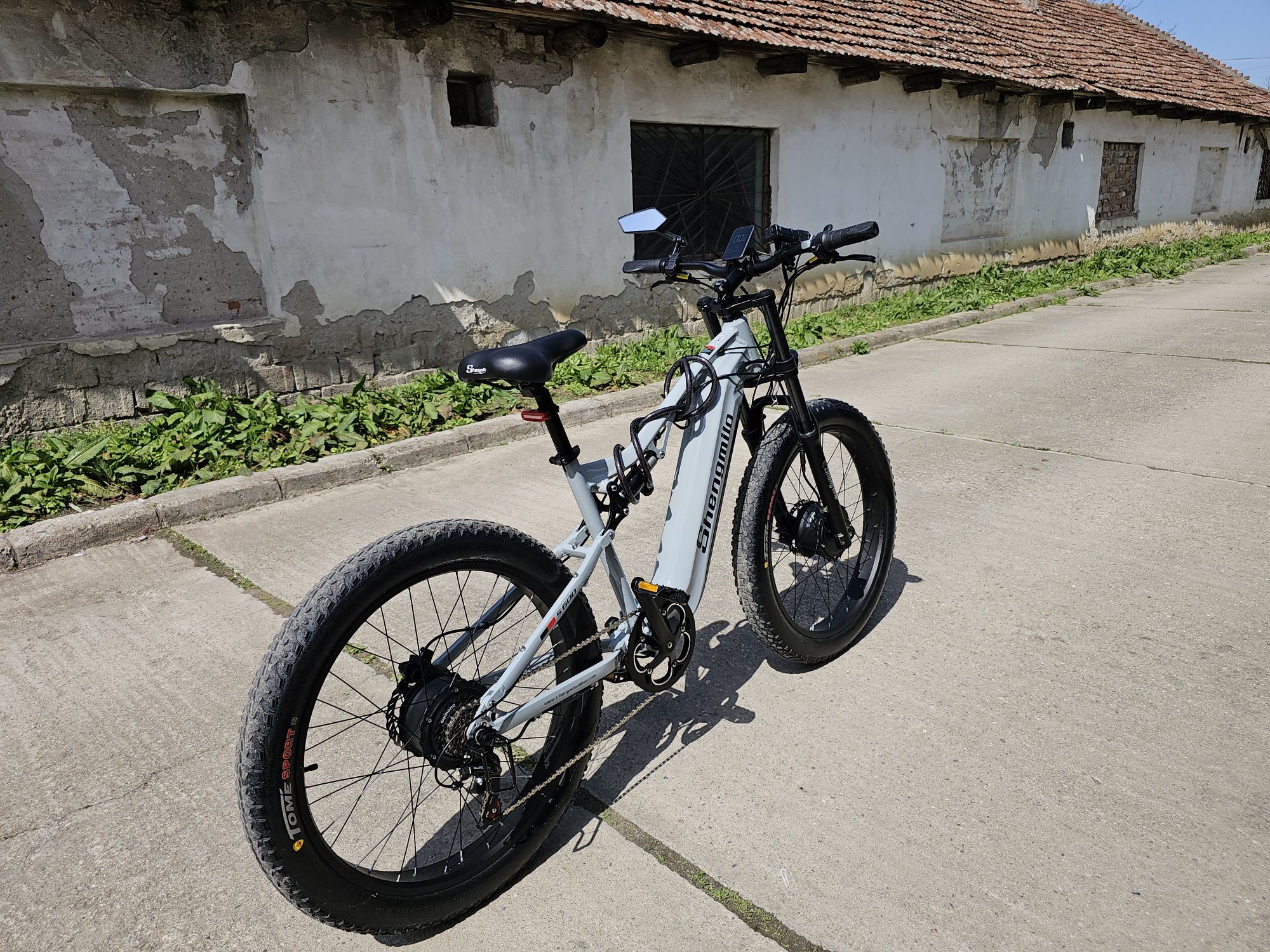 Bicicleta electrica 2 motoare shengmilo s600