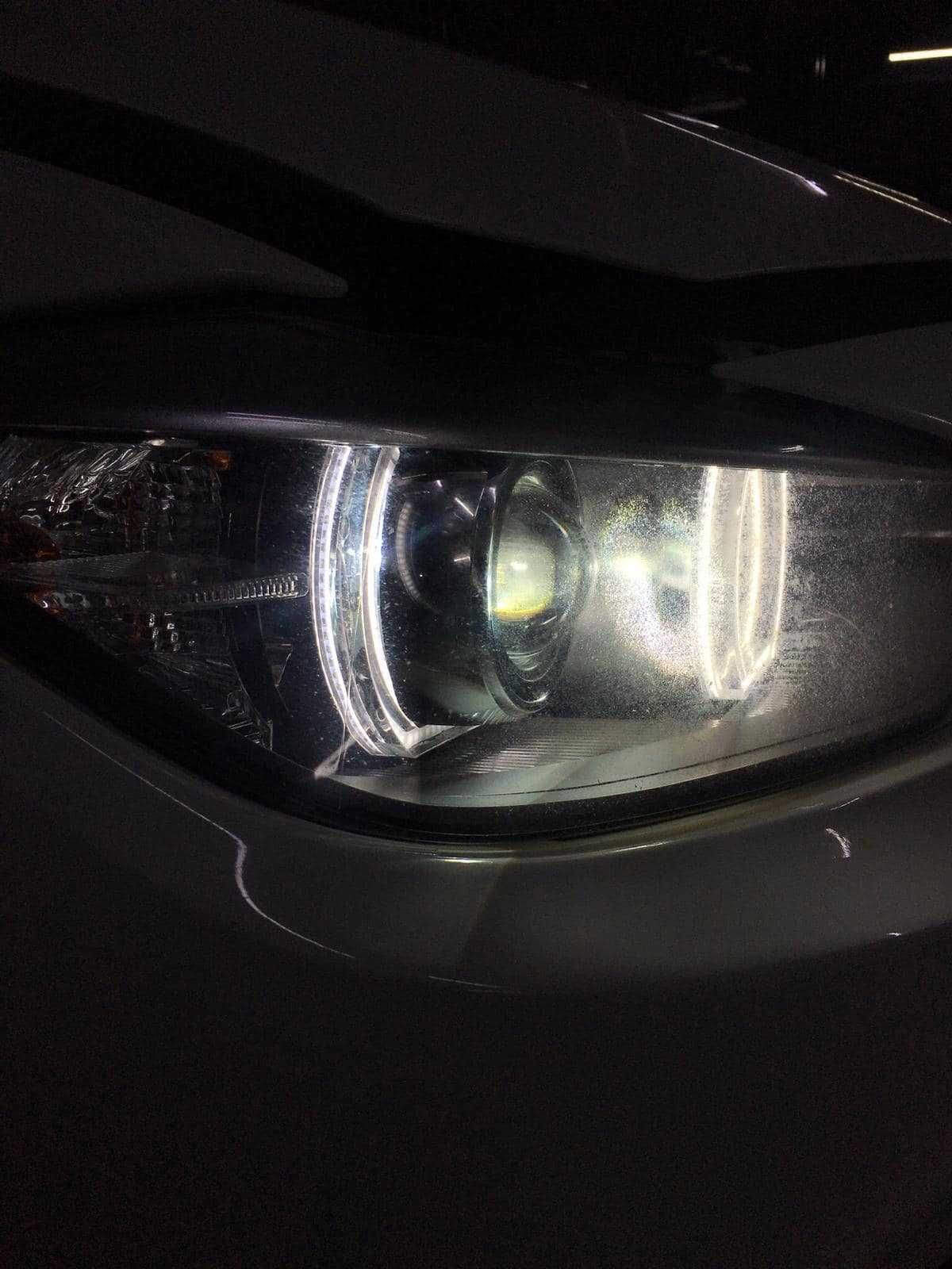 BMW F30 Kit Lupe Bixenon+Xenon 35W+Angel Eyes DTM LED