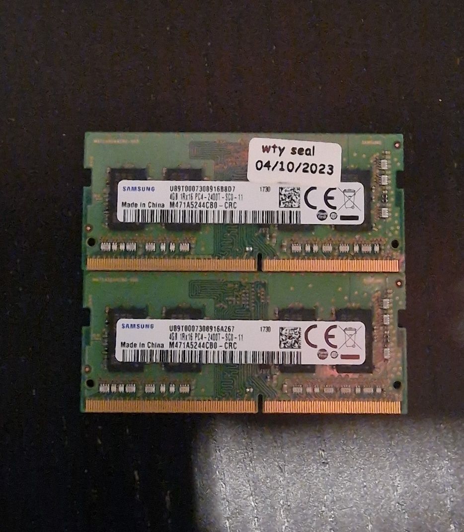 8GB (2x4GB) RAM Samsung 2400T PC4