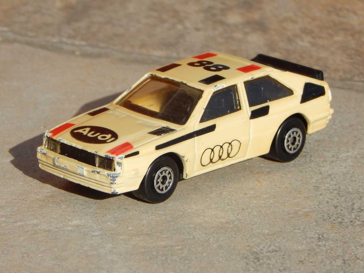 Macheta Audi Quattro 1980 MC Toy scara 1:66 uzata