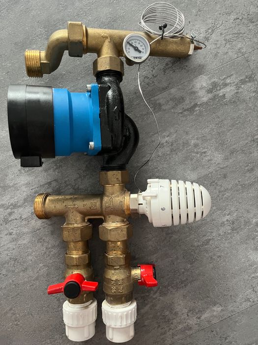 Grup amestec pardoseala cu pompa ErP NMT IMPPUMPS 1732005N HERZ