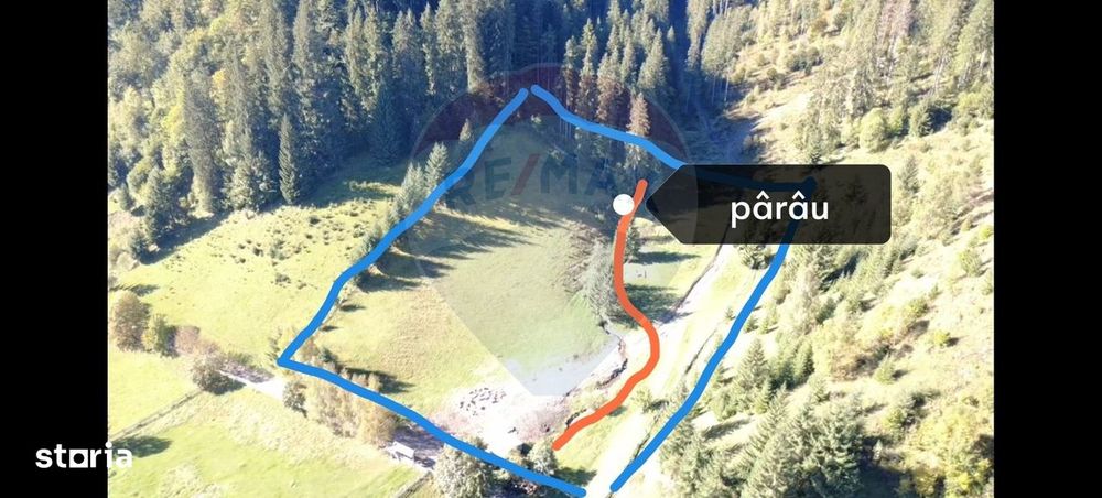 Teren 9122mp, din care 6121m.intravilan Vatra Dornei.