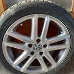 Vand roti vw golf 6  anvelope  Kormoran 225x45x17 dot 2023 plus jante