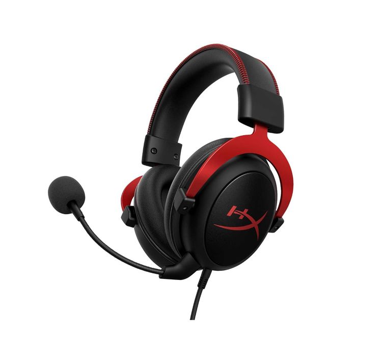 HyperX Cloud KHX-HSCP-RD геймърски слушалки червено черно PC PS4 Xbox