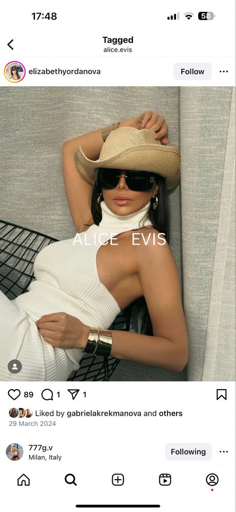 Блуза и клин alice evis