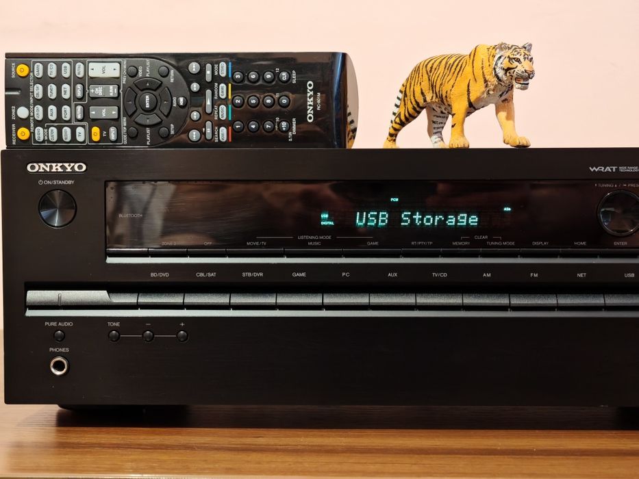 Onkyo TX-NR535. Piesă Hi-Fi superbă. Bluetooth, Wireless. Preț fix !