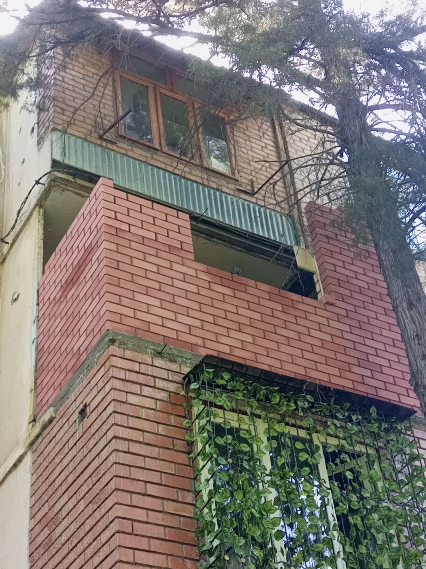 Balkonga gʻisht teramiz,кладка балкона, облицовка нолдан уй курамиз