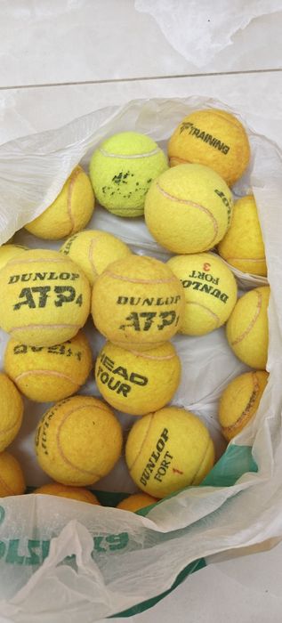 Теннисные мячи б/у
