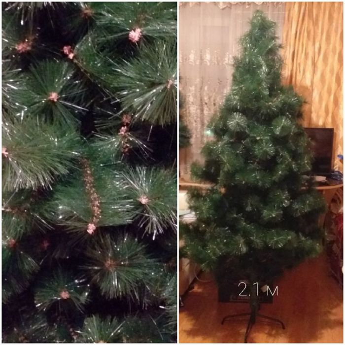 Продам искусственную ёлку 2,1 м