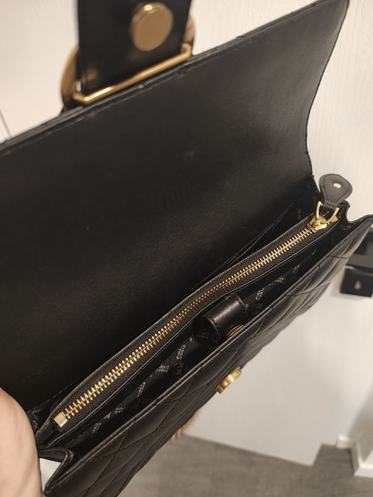 Чанта от естествена кожа с 2 дръжки