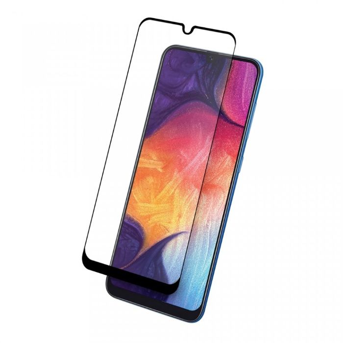 Folie de sticla Samsung Galaxy A70, 3D FULL GLUE Negru