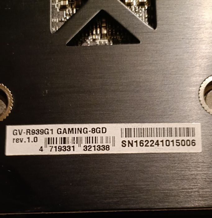 Placa video GIGABYTE GV-R 939 G1 GAMING-8G