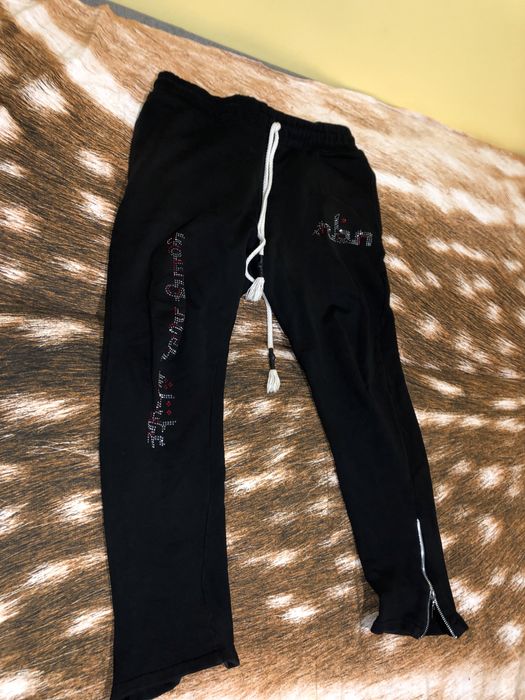 Pantaloni young rich white NBN