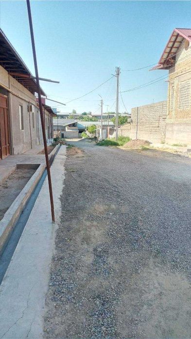 Курилиш учун таййор йер фасад 20х40 Уч кахрамон Обод махалла