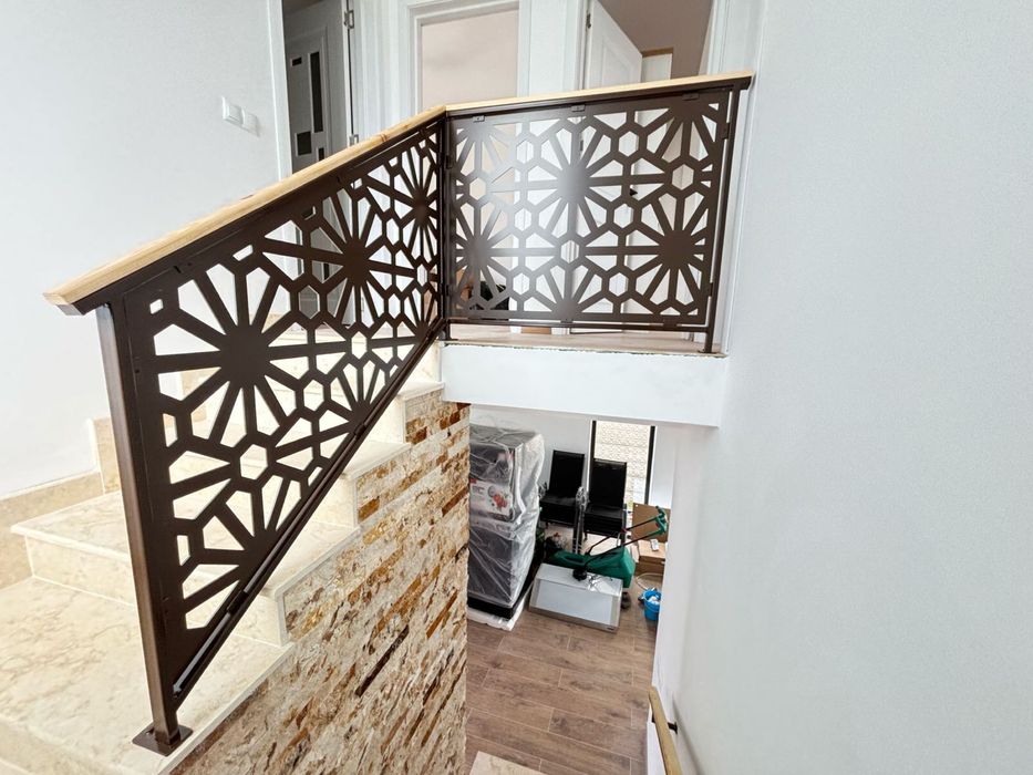 Balustrade Personalizate Din Bond-Aluminiu Design Modern Prelucrat CNC