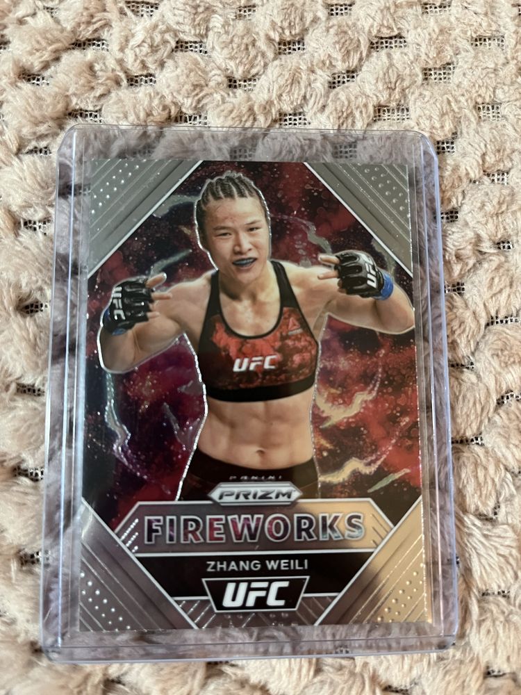 Zhang Weili champ cartonas Ufc 2021 debut edition