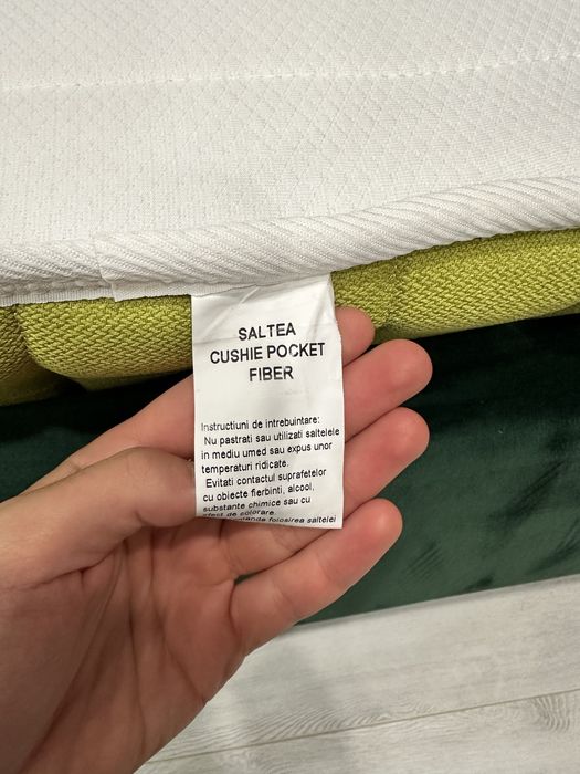 Saltea noua, nefolosita