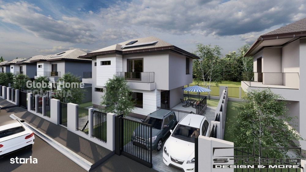 Vila Premium 130 MP | 4 Camere | 390Mp Teren |  2 Locuri Parcare | Tun