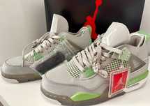 Jordan 4 x Off White Green Bean