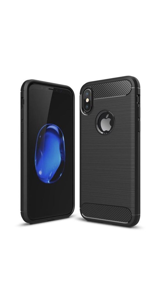 Husa iphone x carbon su iphone 11 pro max