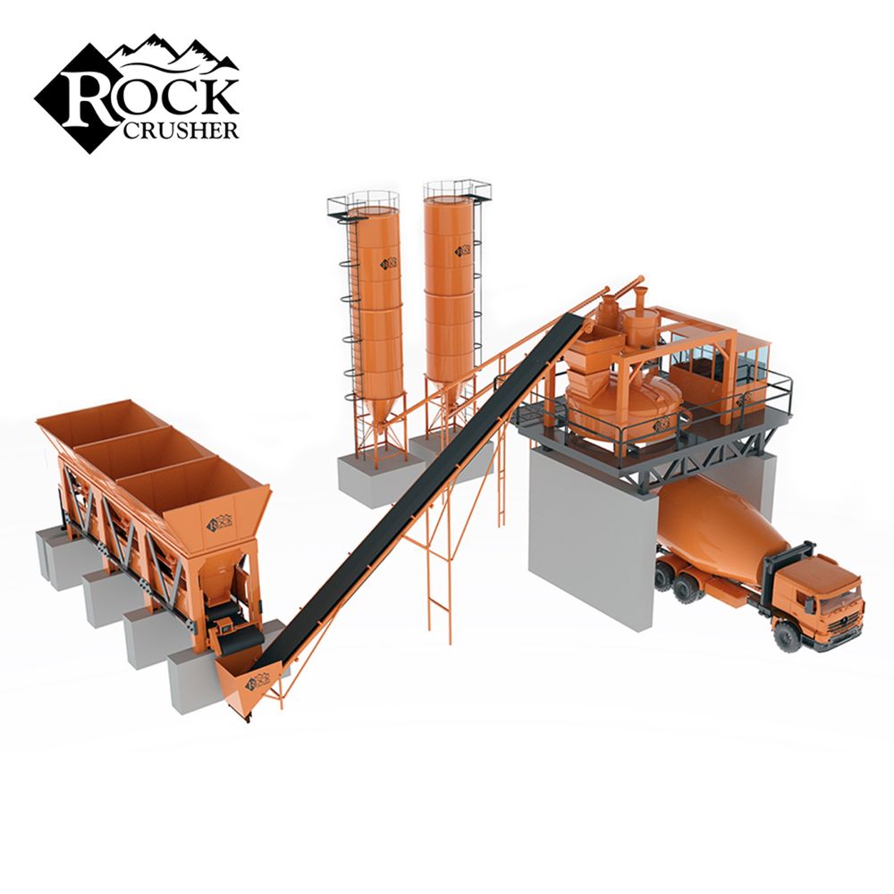 Бетонный Завод от Rock Crusher