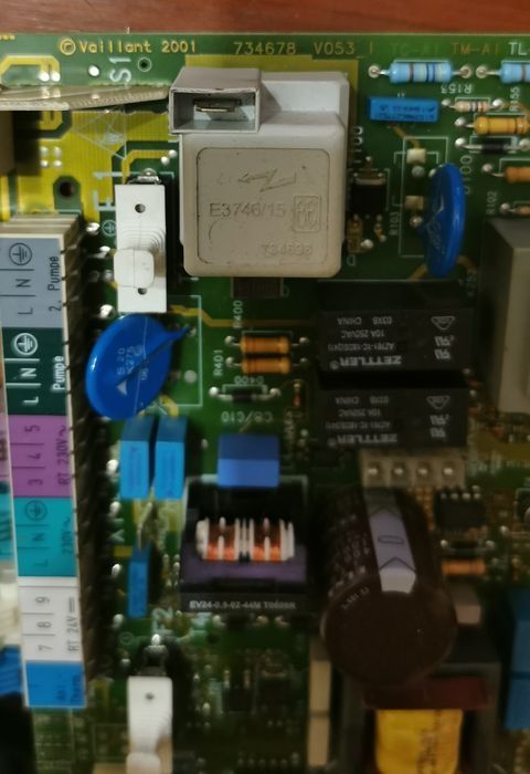 Placa electronica Vaillant in Condensatie cu proba +regulator vrc