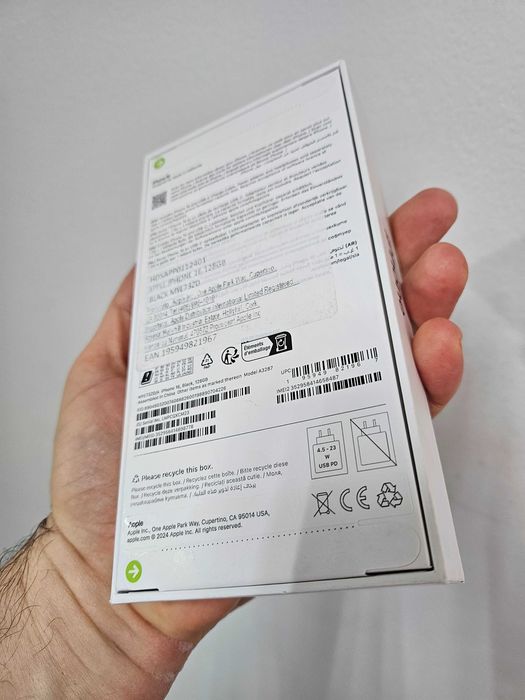 iPhone 16, 128 gb, neverlock, sigilat la cutie, Garantie.